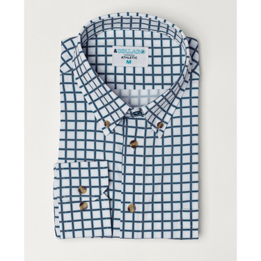 &Collar Patterned Dress Shirts - ODION64aed30445035
