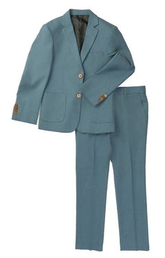 Isaac Mizrahi Boy's Stretch Suit | Textured - ODIONST2646-18