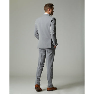 Light Grey Tempo Stretch Slim Fit 1-Pant Suit - ODIONTPST-100F-52-R36