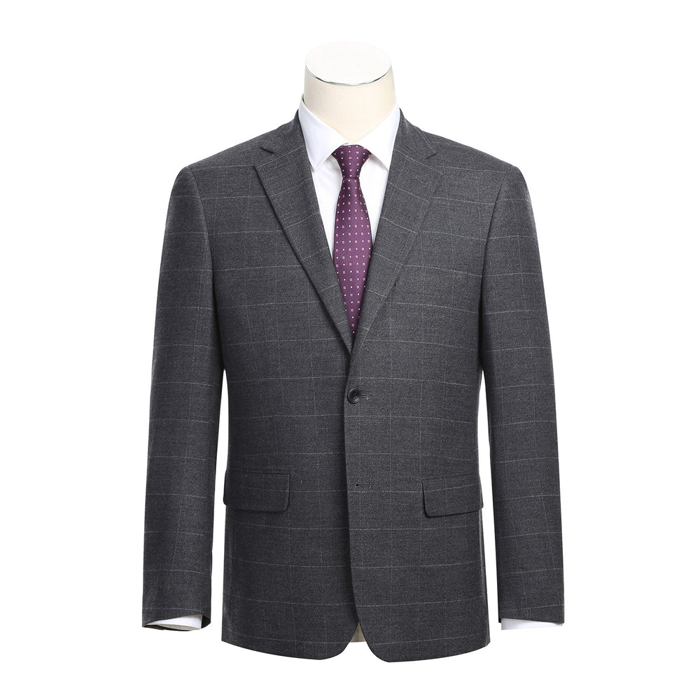 Renoir Charcoal Windowpane (293-31)
