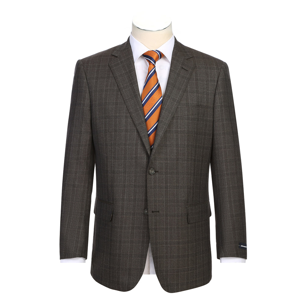 Alessandro Vitello Brown Plaid (568-11)
