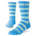 Stance Striped It Hike Crew socks in Electric Blue
