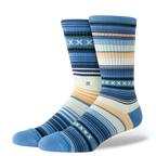 Stance Curren St Crew socks in Capri Blue