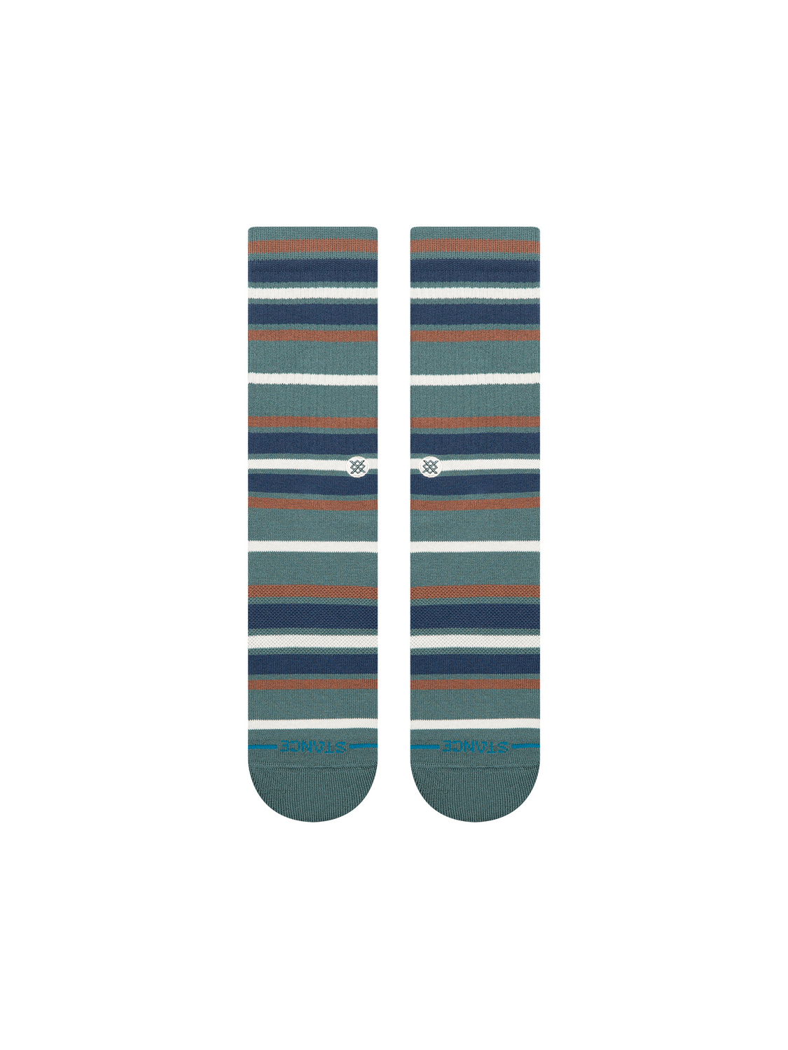 Stance Hoist Crew socks in Atlantic, detail