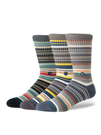 Stance Jorongo 3 Pack crew socks in Multi
