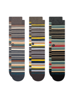 Stance Jorongo 3 Pack crew socks in Multi, detail