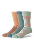 Stance Sunnyville 3 Pack crew socks in Multi
