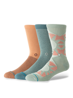 Stance Sunnyville 3 Pack crew socks in Multi