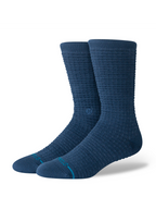 Stance Waffle Crew socks in Navy