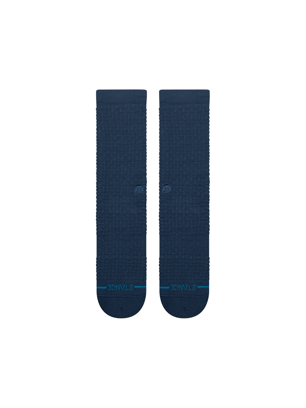 Stance Waffle Crew socks in Navy, detail
