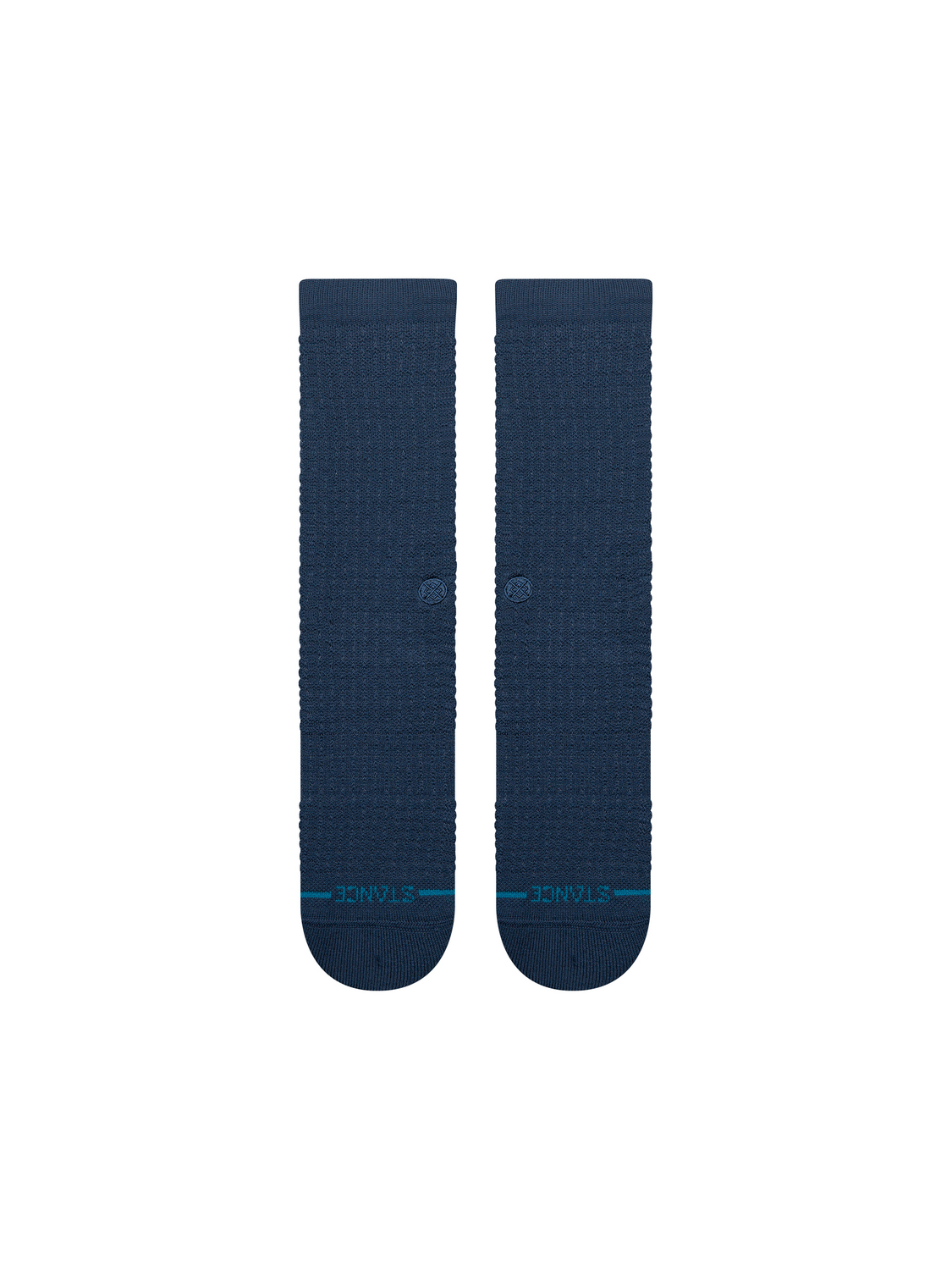 Stance Waffle Crew socks in Navy, detail