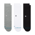 Stance Icon 3 Pack crew socks in Multi