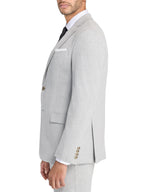 Coat of Pearl Grey Elevate Suit