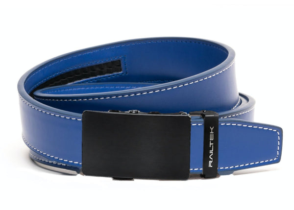 Royal Blue Contrast Stitch