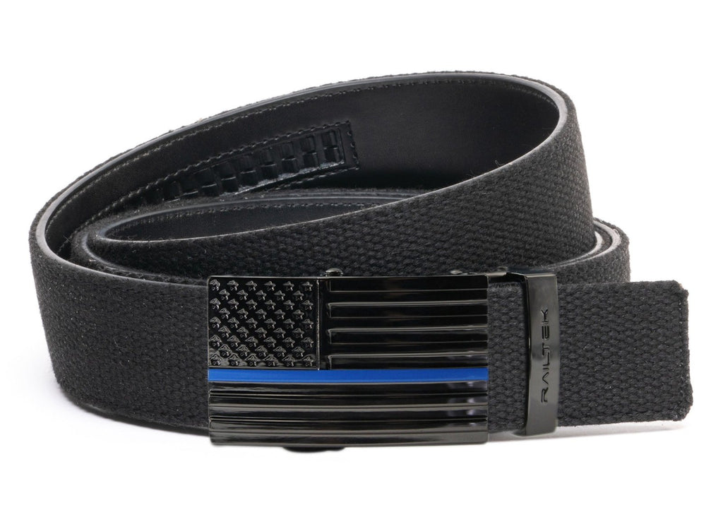 Blue Line American Flag Railtek™ Belt - ODION