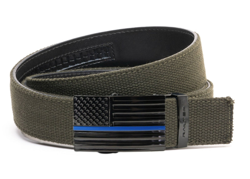 Blue Line American Flag Railtek™ Belt - ODION