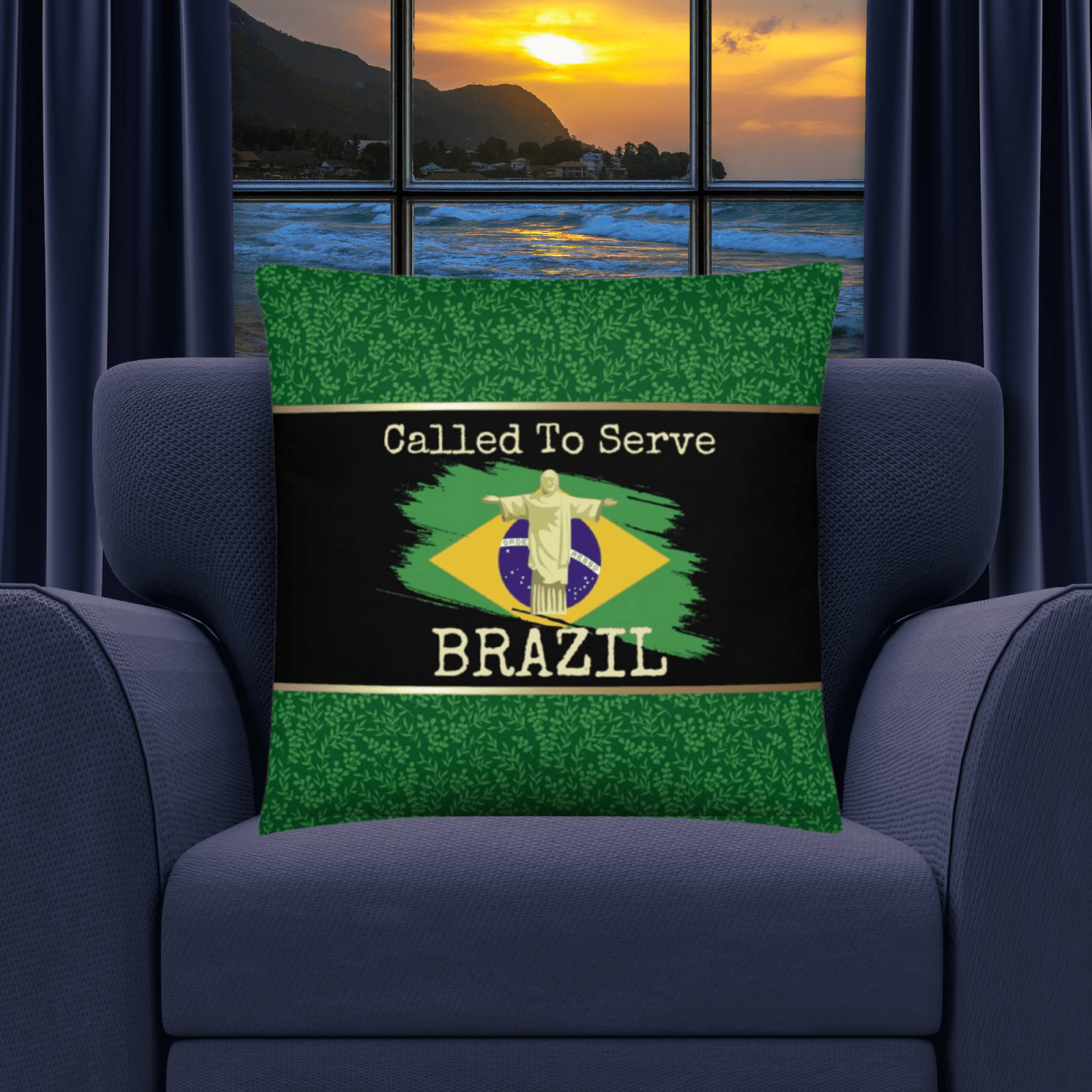 Brazil Missionary Gift | Best Missionary Gift Ideas | Mission Call Gifts | Called to Serve Gifts | Missionary Mom Gifts | Best Latter Day Saint Gifts | LDS Missionary Gifts | Brazil Home Decor - ODION2897115_11075