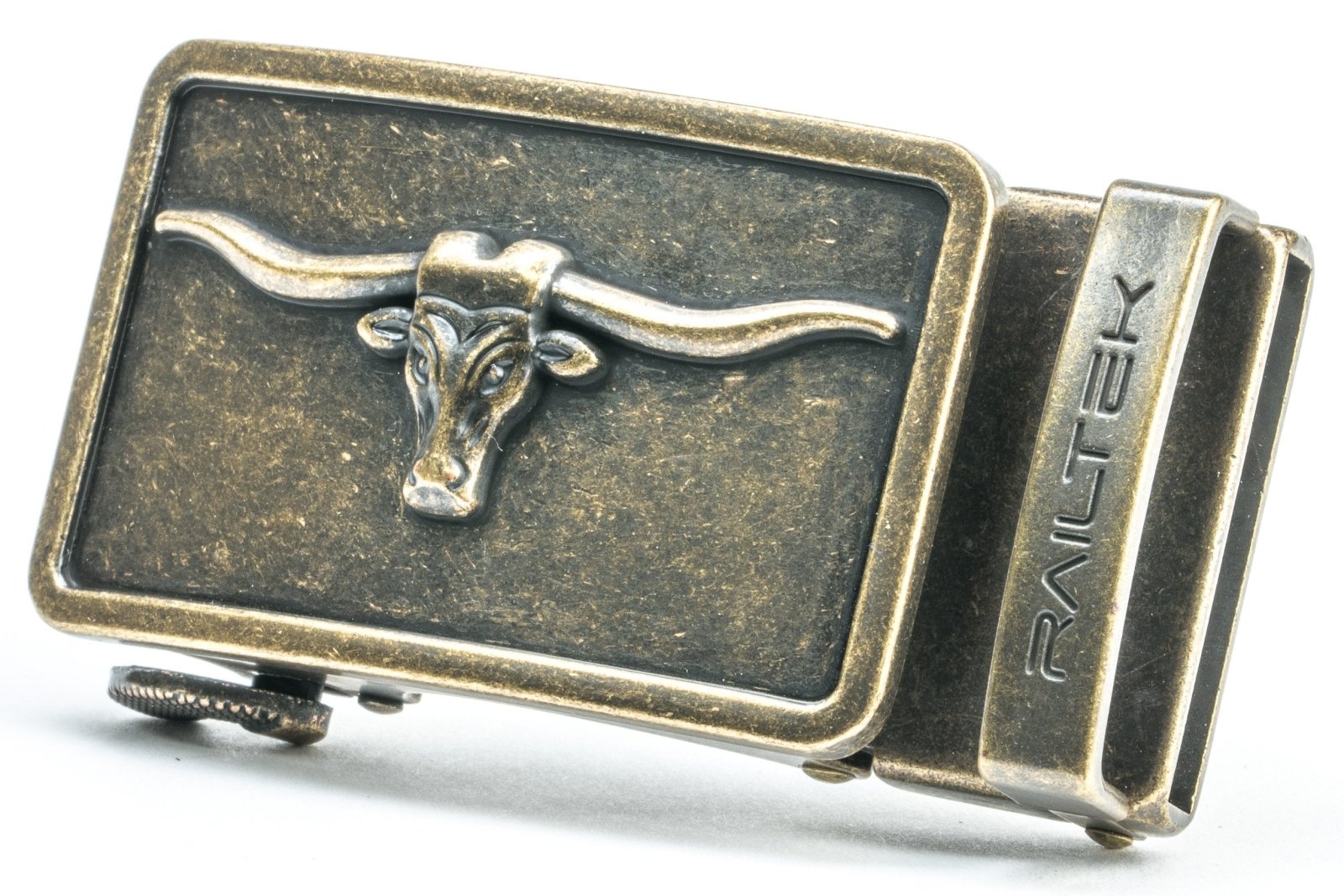 BRONZE BULL Railtek™ Belt Buckle - ODIONBUC - BBULL
