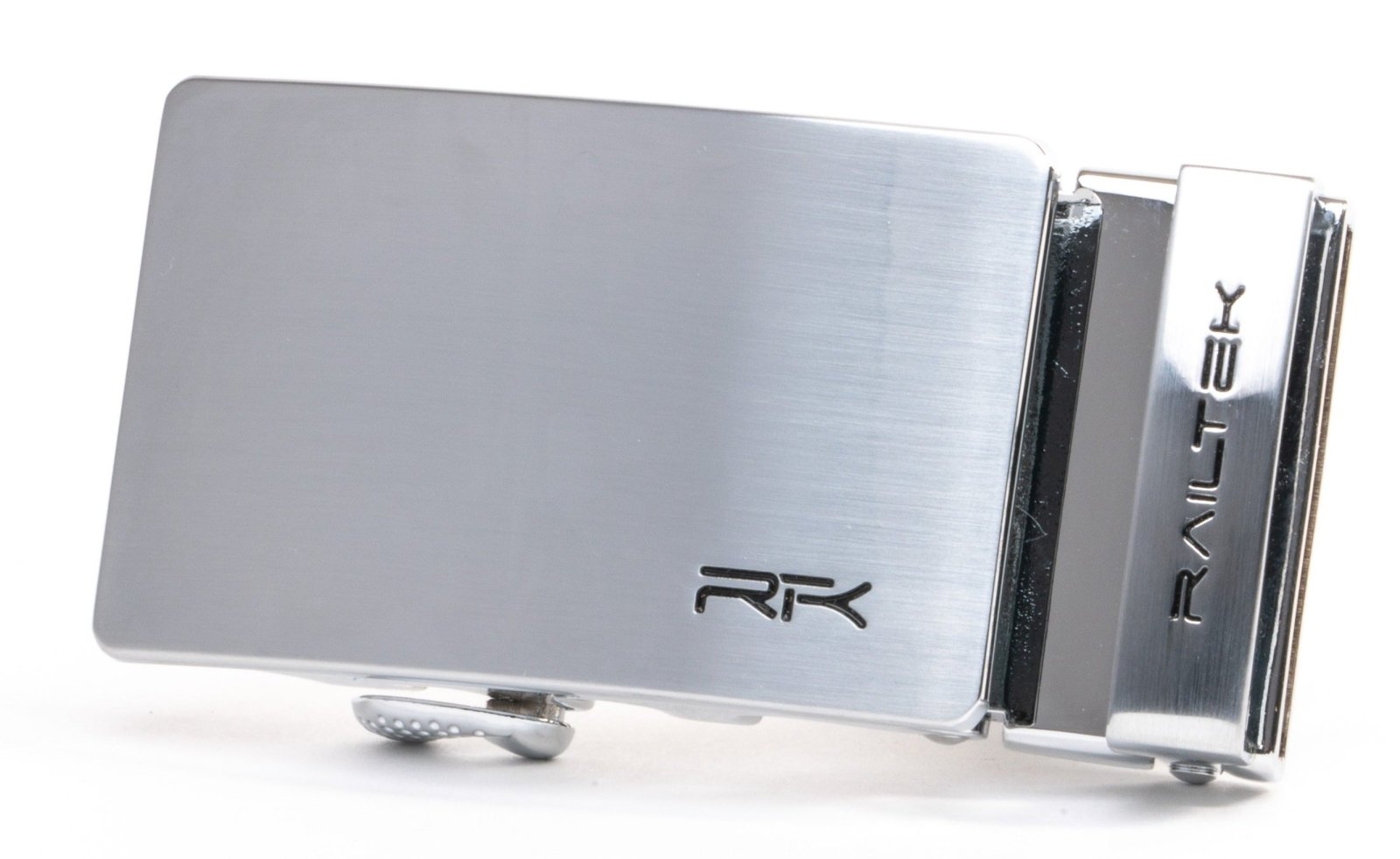 Brushed Steel Railtek™ Belt Buckle - ODIONBUC-BRS