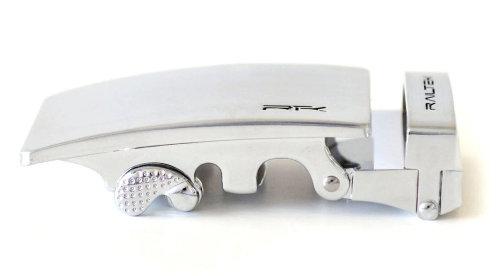 Brushed Steel Railtek™ Belt Buckle - ODIONBUC-BRS