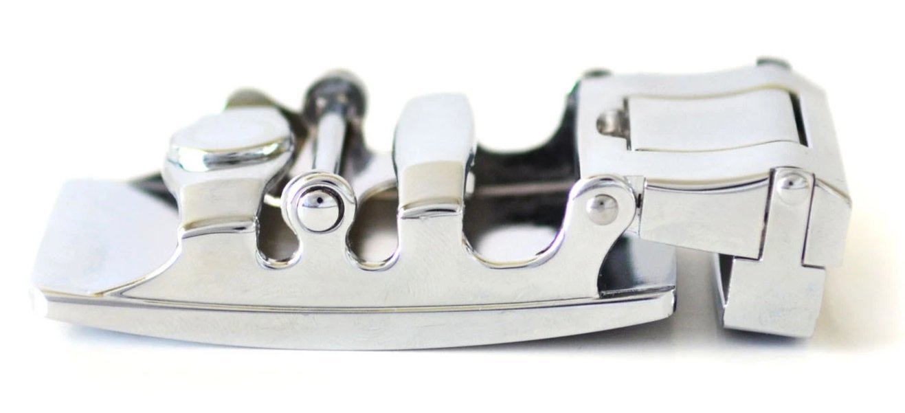 Brushed Steel Railtek™ Belt Buckle - ODIONBUC-BRS