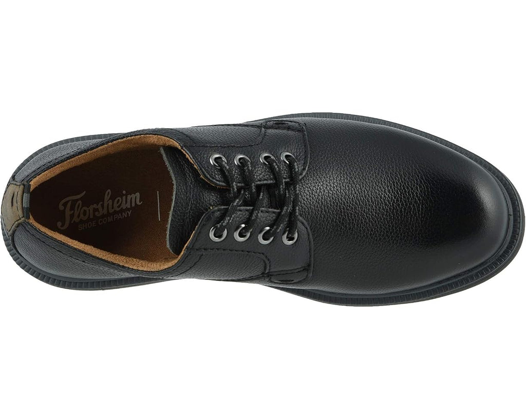 Florsheim Supacush Jr. Boys' Plain Toe Oxford - ODIONSUPACUSHJR-BLA-3M