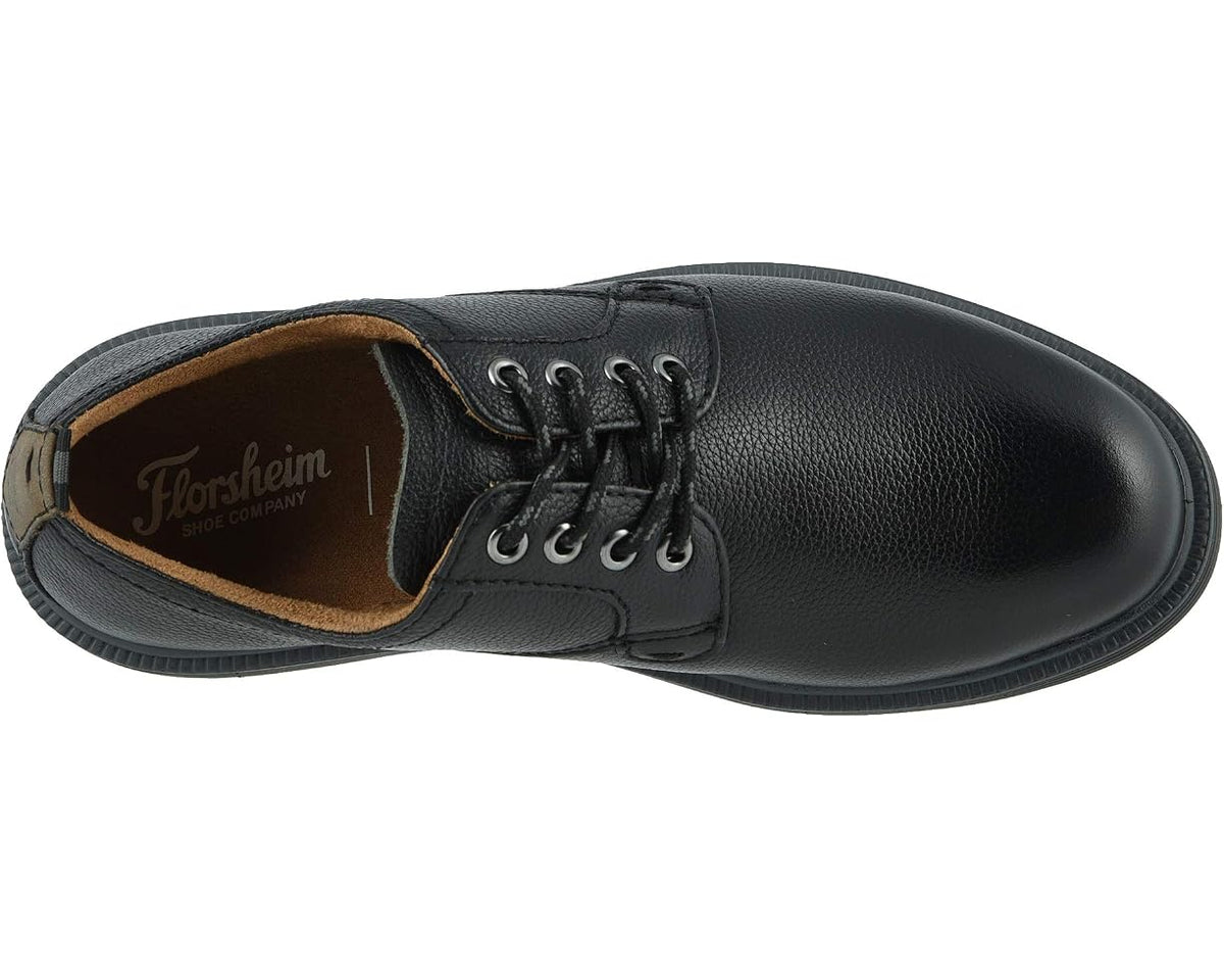 Florsheim Supacush Jr. Boys' Plain Toe Oxford - ODIONSUPACUSHJR-BLA-3M