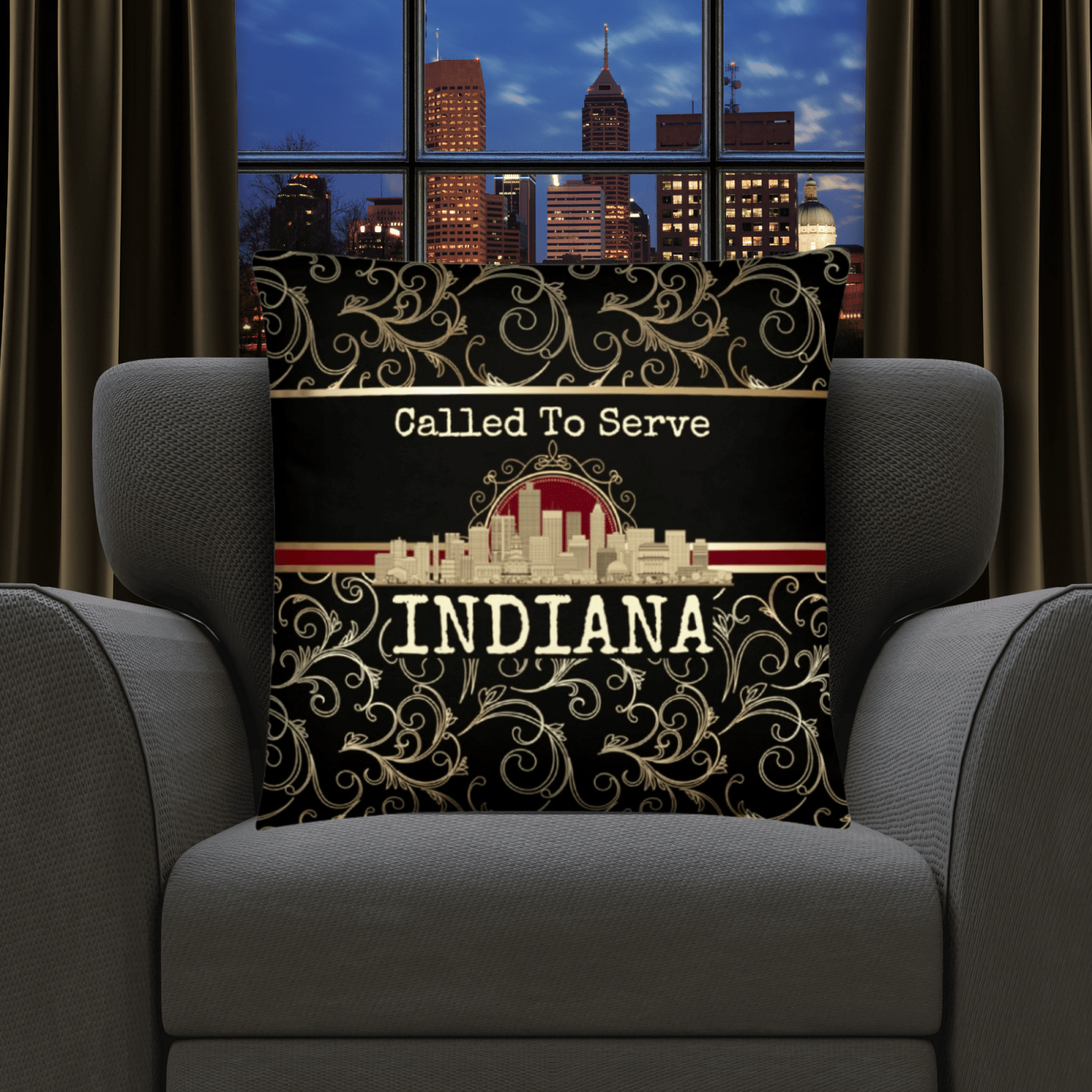 Indiana Missionary Gift | Best Missionary Gift Ideas | Mission Call Gifts | Called to Serve Gifts | Missionary Mom Gifts | Best Latter Day Saint Gifts | LDS Missionary Gifts | Indiana Home Decor - ODION3257798_11075