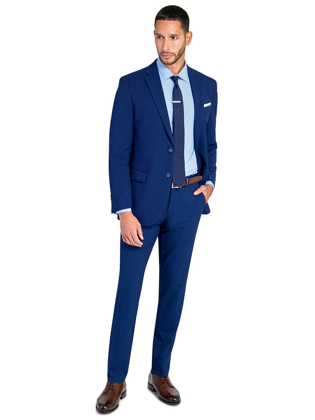 Medium Blue Elevate 1 - Pant Suit - ODION