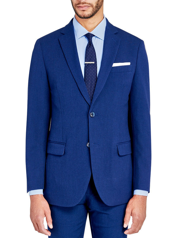 Coat of Medium Blue Elevate Suit