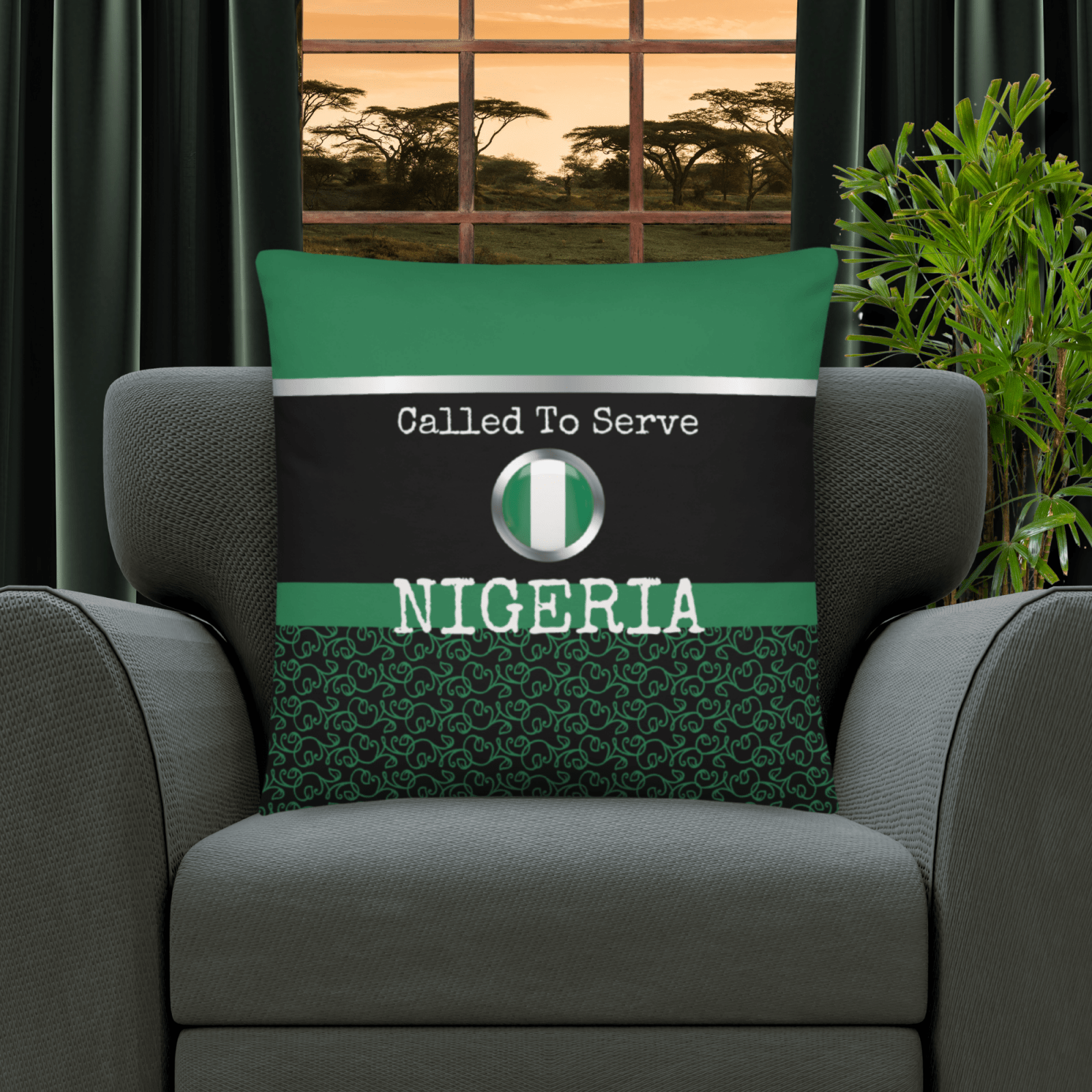 Nigeria Missionary Gift 1 | Best Missionary Gift Ideas | Mission Call Gifts | Called to Serve Gifts | Missionary Mom Gifts | Best Latter Day Saint Gifts | LDS Missionary Gifts | Nigeria Home Decor - ODION9802369_11075