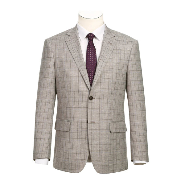 Renoir Tan Plaid (293-37) (Poly)