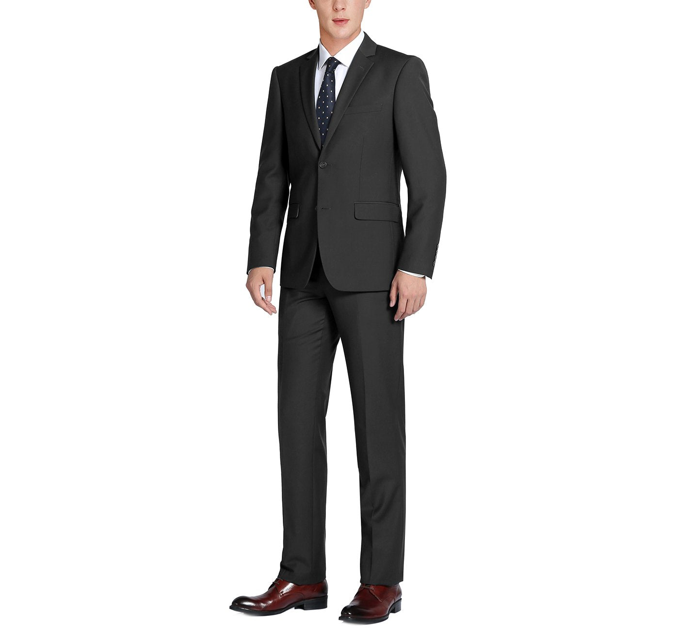 Renoir 100% Wool Classic Fit Suit - ODIONC508-1-R46