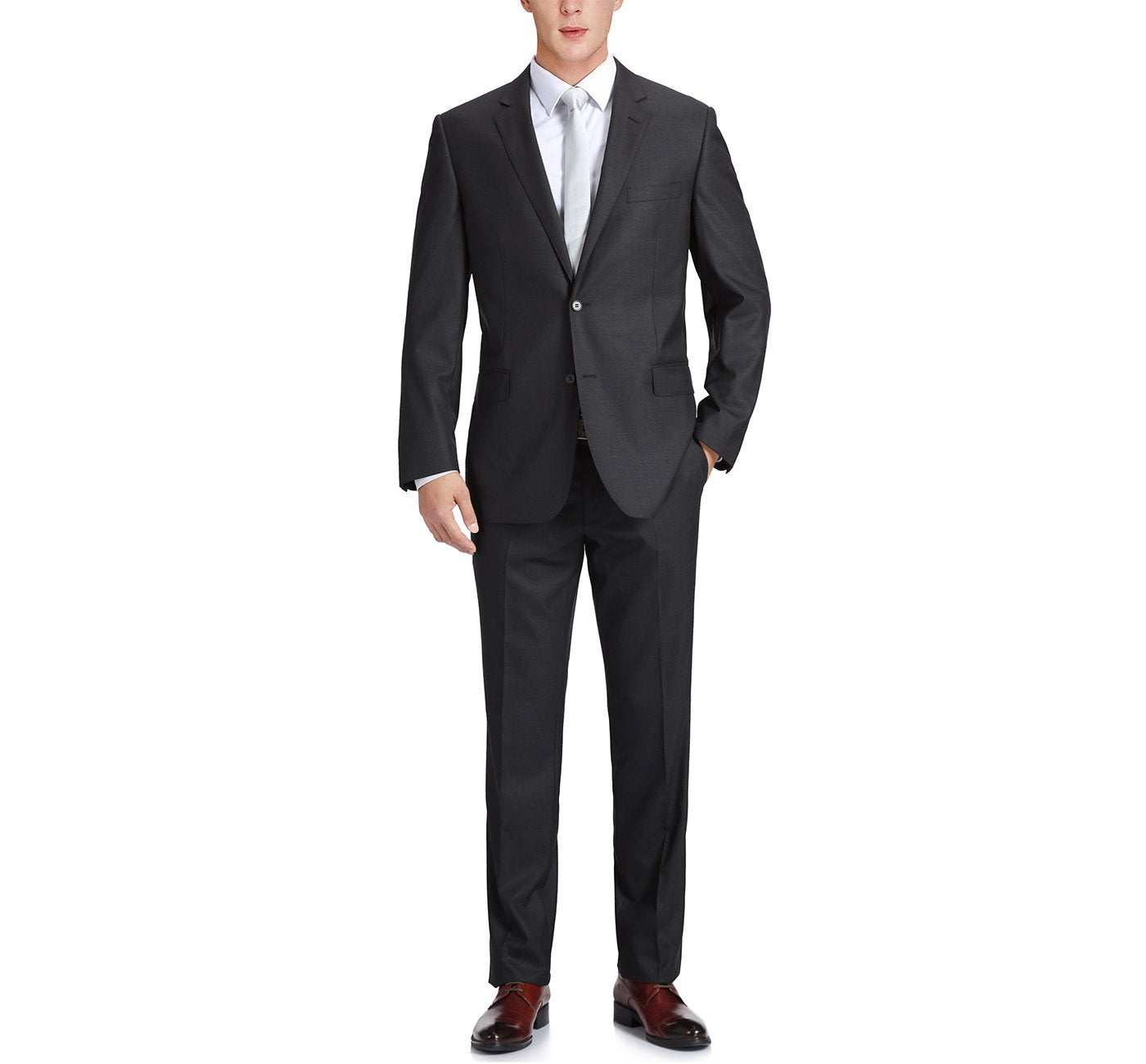 Renoir 100% Wool Classic Fit Suit - ODIONC508-3-R46