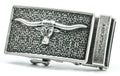 SILVER BULL Railtek™ Belt Buckle - ODIONBUC-SBULL