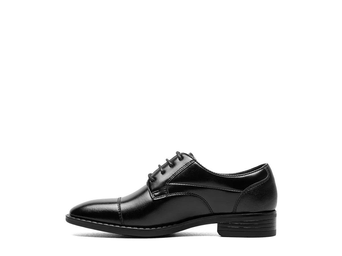 Stacy Adams Kallum Boys' Cap Toe Oxford - ODIONKALLUM-BLA-3M