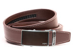 Chrome Dark Brown Railtek™ Belt