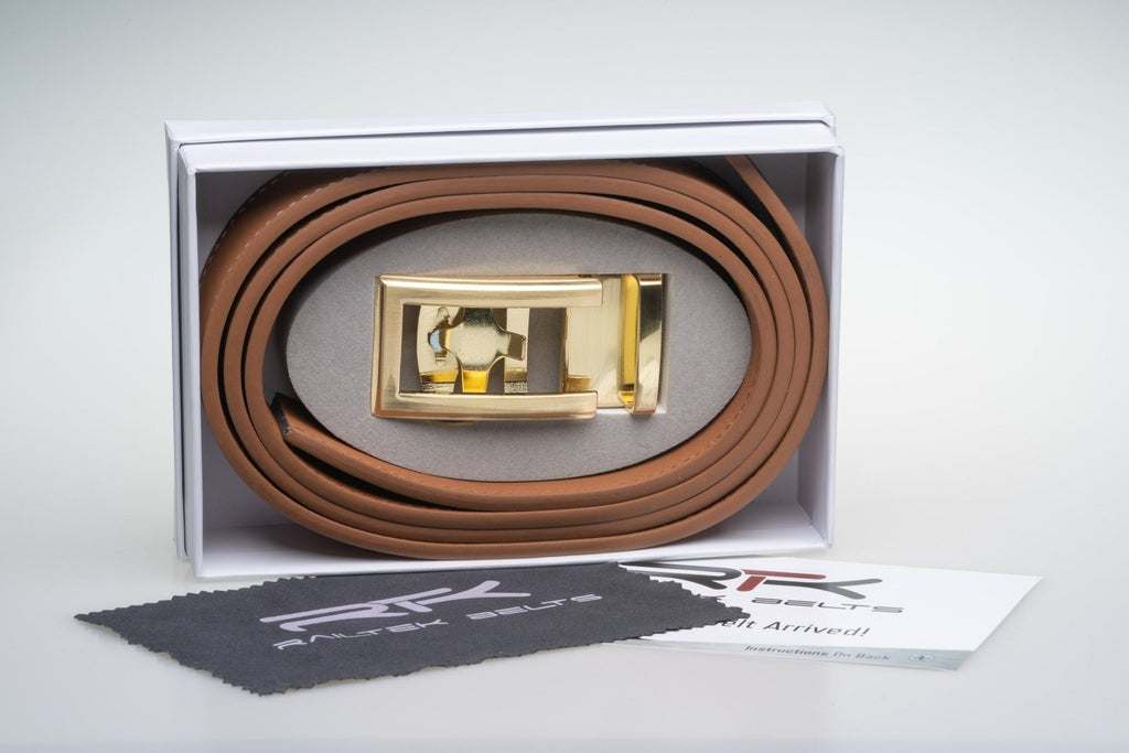 Traditional Open - Gold Railtek™ Belt Buckle - ODIONBUC-OPGLD