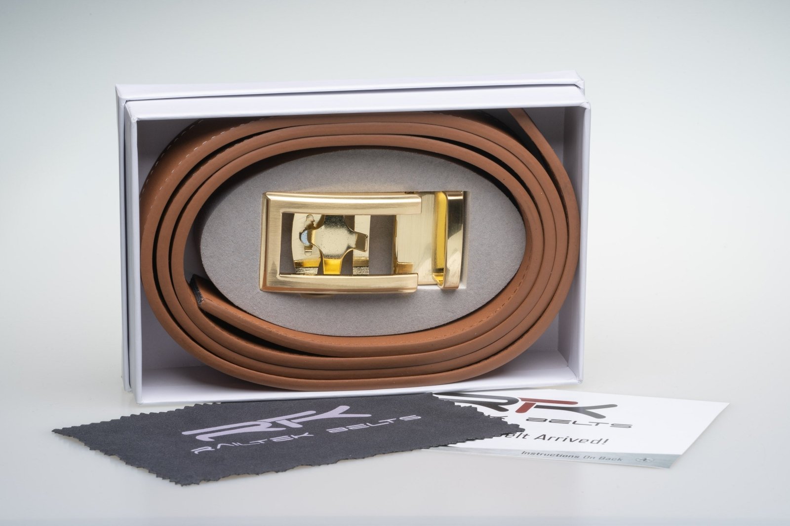 Traditional Open - Gold Railtek™ Belt Buckle - ODIONBUC-OPGLD