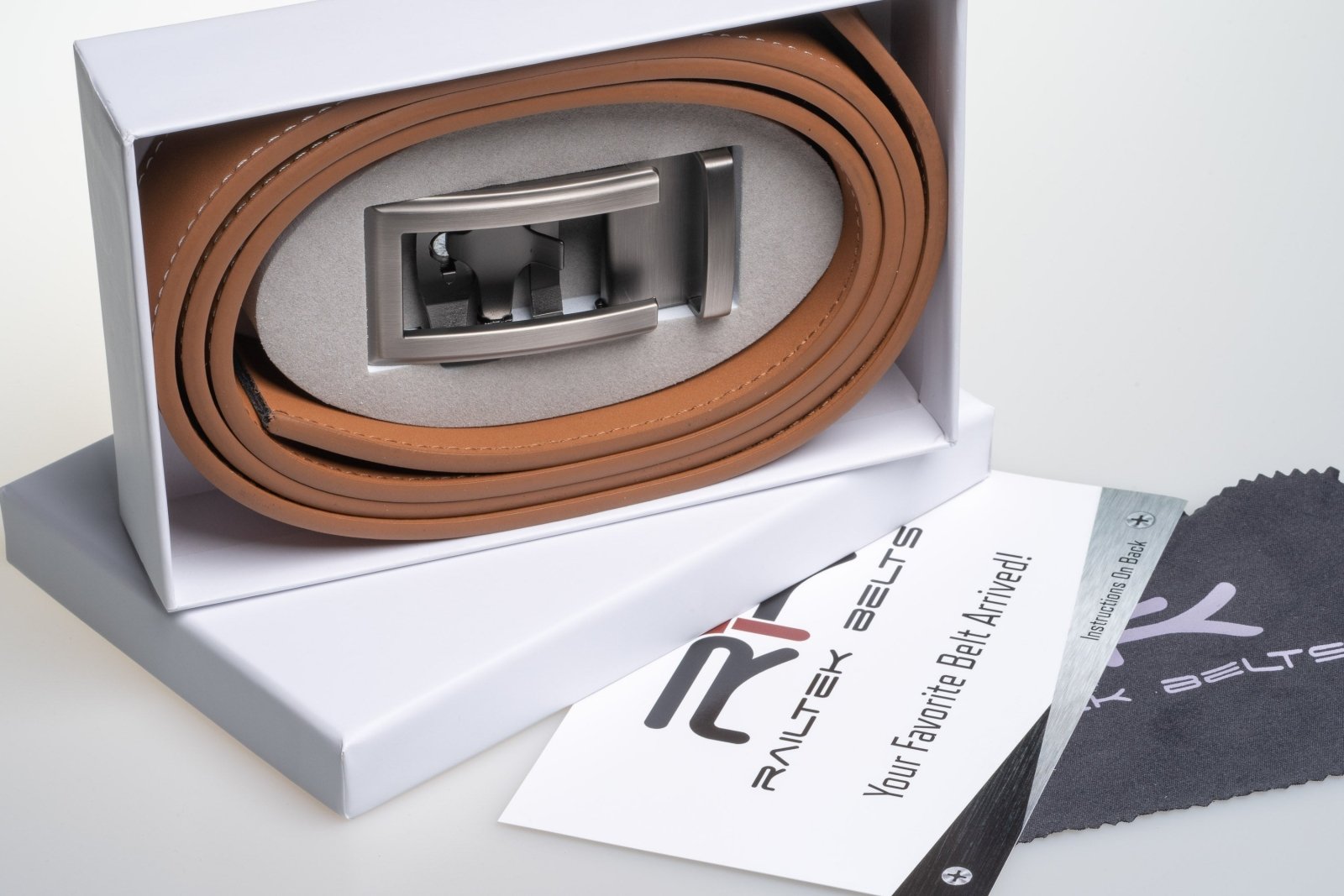 Traditional Open - Gunmetal Railtek™ Belt Buckle - ODIONBUC-OPGUN