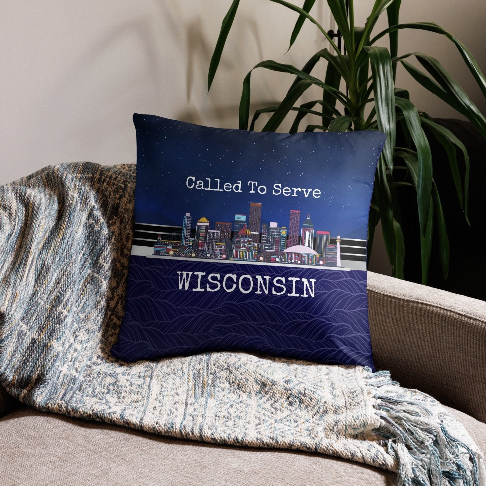 Wisconsin Missionary Gift | Best Missionary Gift Ideas | Mission Call Gifts | Called to Serve Gifts | Missionary Mom Gifts | Best Latter Day Saint Gifts | LDS Missionary Gifts | Wisconsin Home Decor - ODION4945522_11075