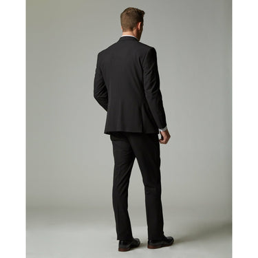 Black Tour Stretch Modern Fit 1-Pant Suit - ODIONTRST-100F-01-S36
