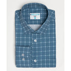 &Collar Patterned Dress Shirts - ODION&CWS-M-SLIM
