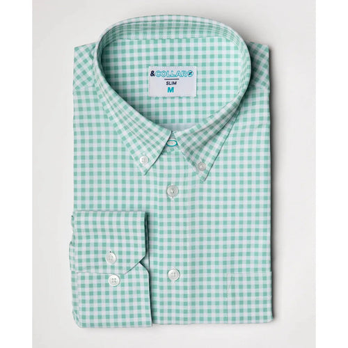 &Collar Patterned Dress Shirts - ODION&CDM-M-SLIM