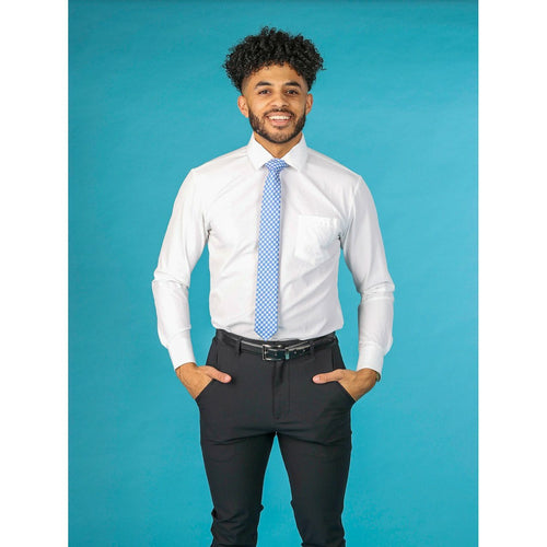 &Collar White Shirt - ODION&C-M-R-LS