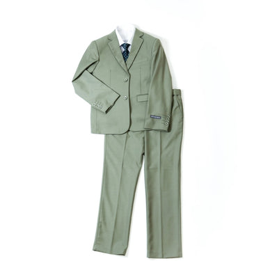 Geoffrey Beene Boy's 5-Piece Suits - ODIONST1010-OLV-2