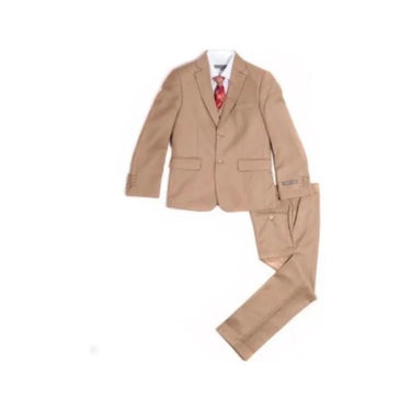 Geoffrey Beene Boy's 5-Piece Suits - ODIONST1010-KHK-2