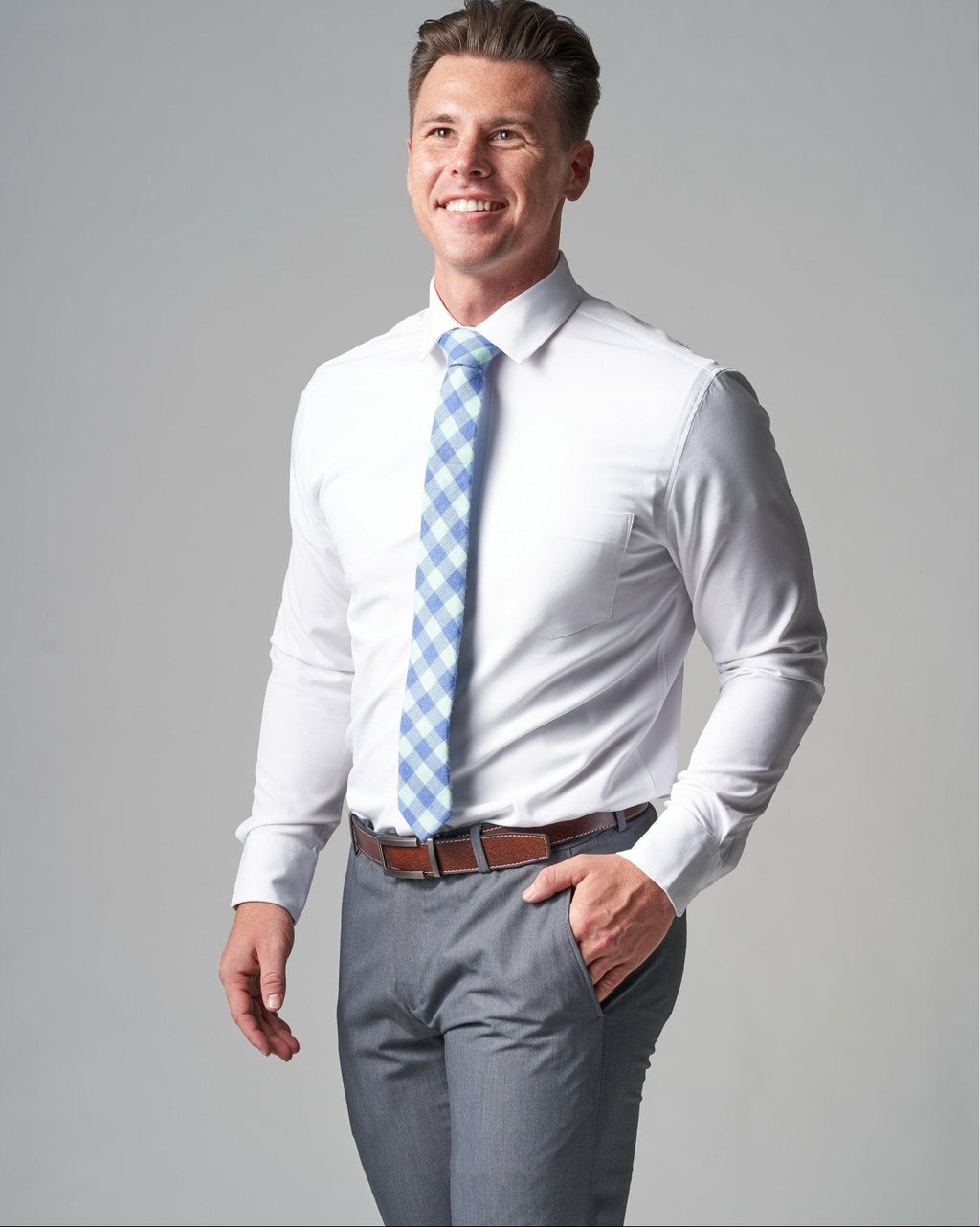 tempo dress shirts Tempo+ 4-Way Stretch Shirt