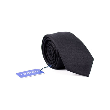 Tempo Microfiber Textured Solid Tie - ODIONW129