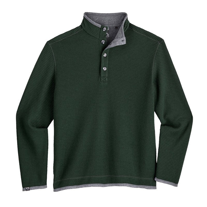 The Maverick Button Up Sweater - ODIONMBS-BK-S